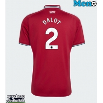 Manchester United Diogo Dalot #2 Replica Home Shirt 2026-27 Short Sleeve